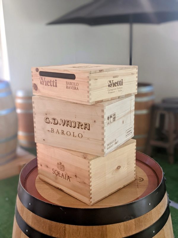 Wine Box Wishing Well